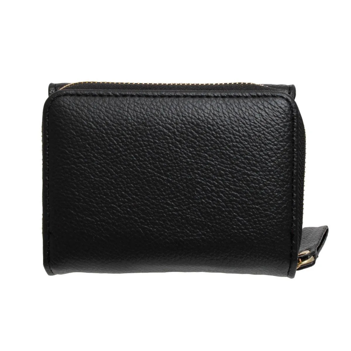 Black Faux Leather Wallet for Women: Perfect Everyday Essential Jewelry Bubble