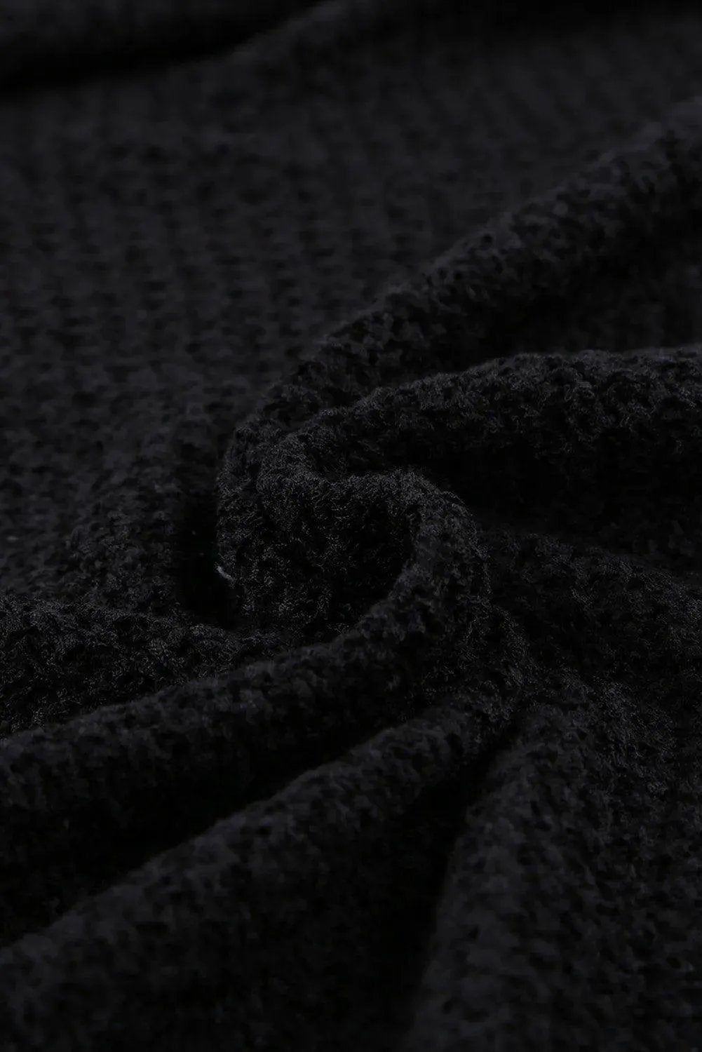 Black Knit Cardigan