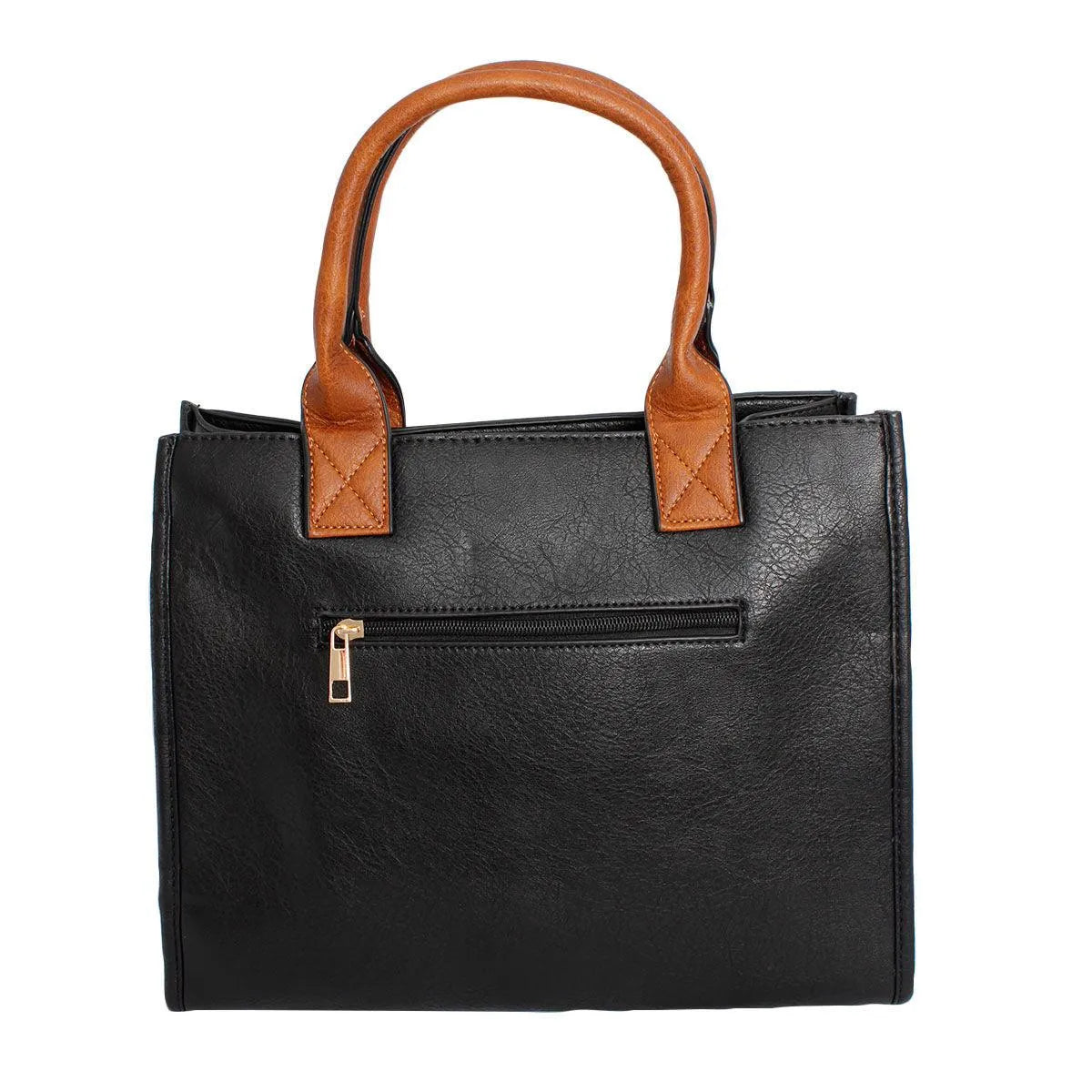 Black Satchel Handbag with Wristlet: Your Perfect Fashion Accessory Jewelry Bubble