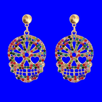 Bling Skull Earrings: Tap Into Your Edgy Fashion Style Jewelry Bubble