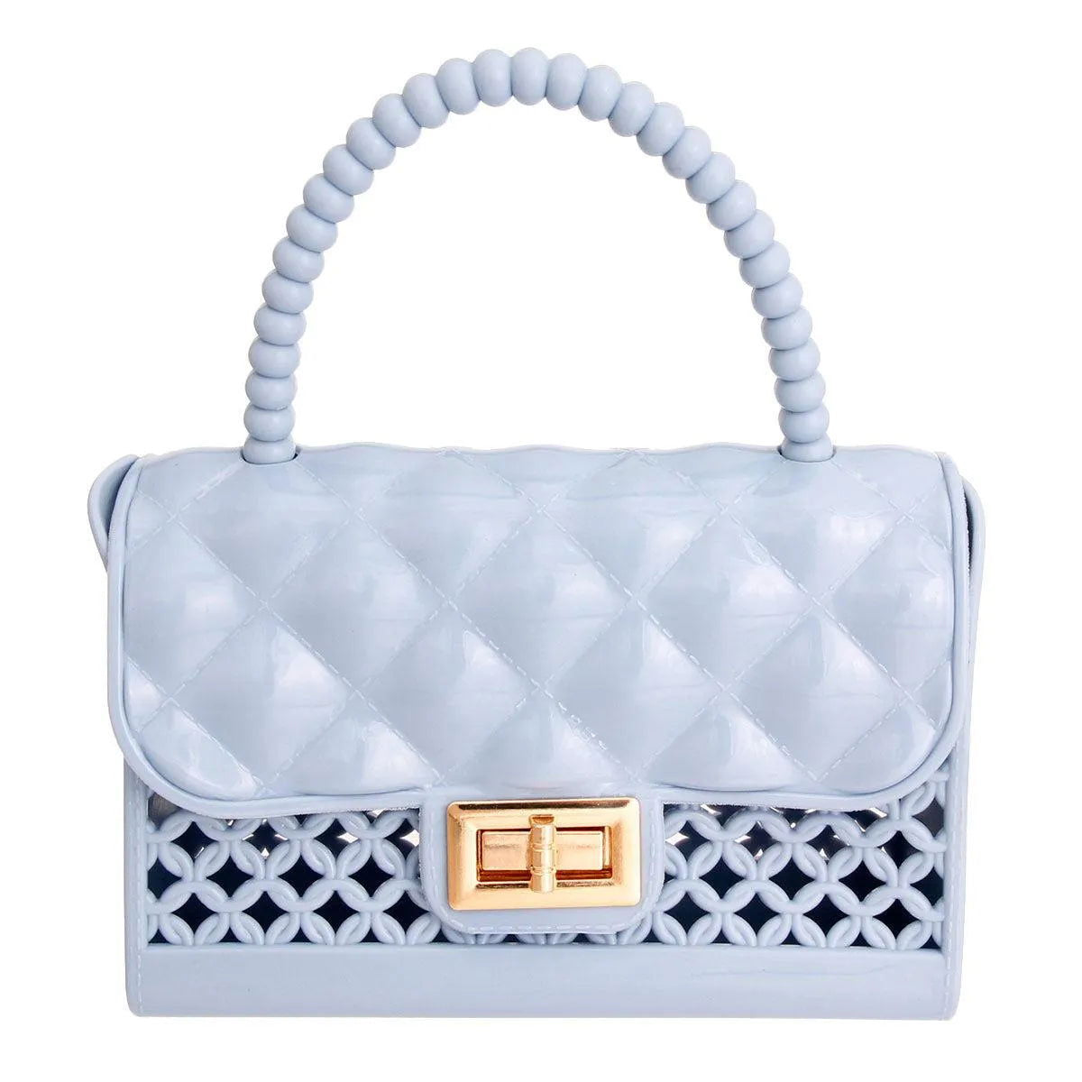 Blue and Breezy Mini Crossbody Handbag: Unleash Your Inner Fashionista Jewelry Bubble