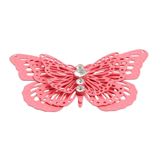 Butterfly Brooch Openwork Pattern Jewelry Bubble