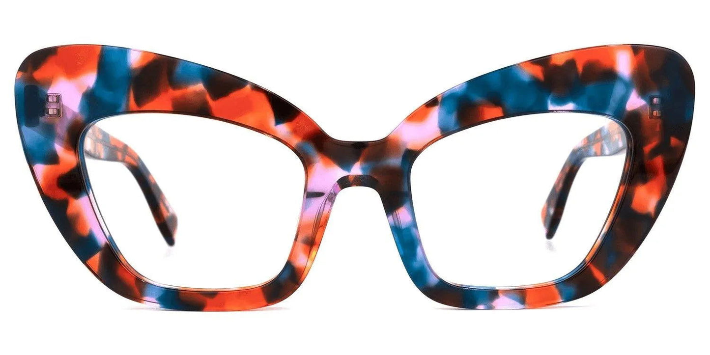 Cat Eye Acetate Eyewear Frames Psychedelic Jewelry Bubble