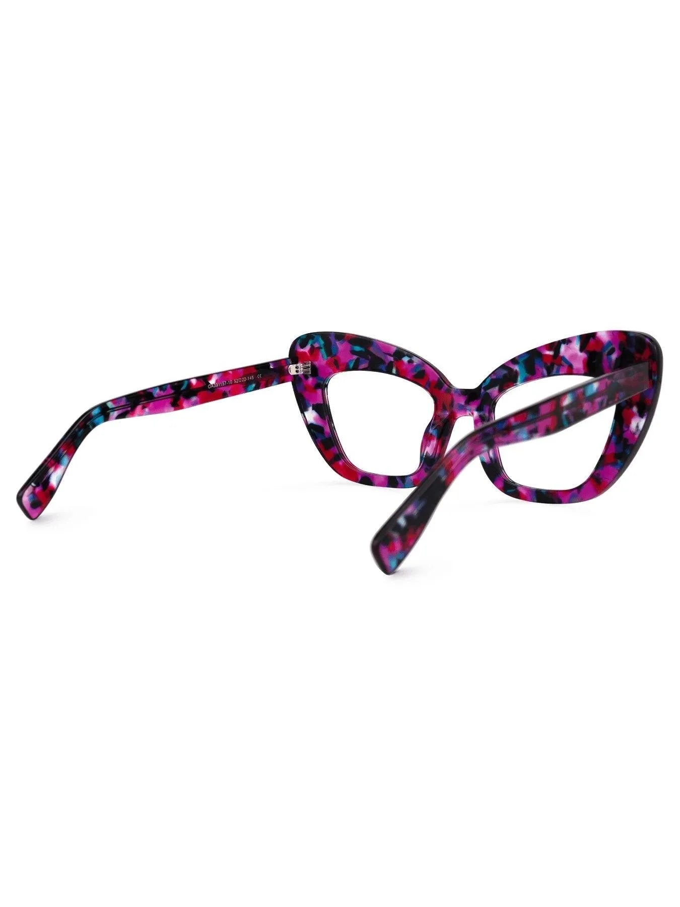 Cat Eye Acetate Eyewear Frames Psychedelic Jewelry Bubble