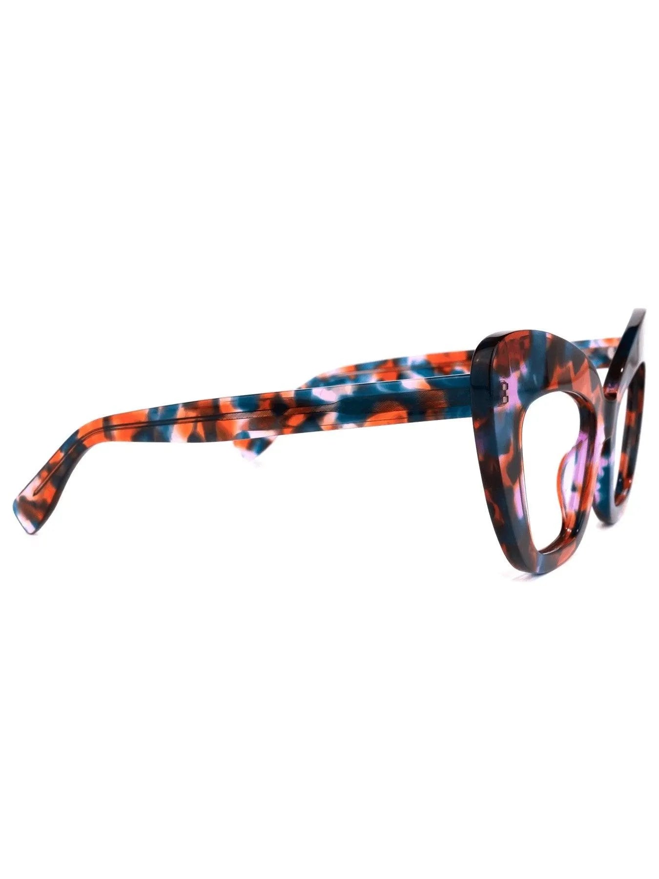 Cat Eye Acetate Eyewear Frames Psychedelic Jewelry Bubble