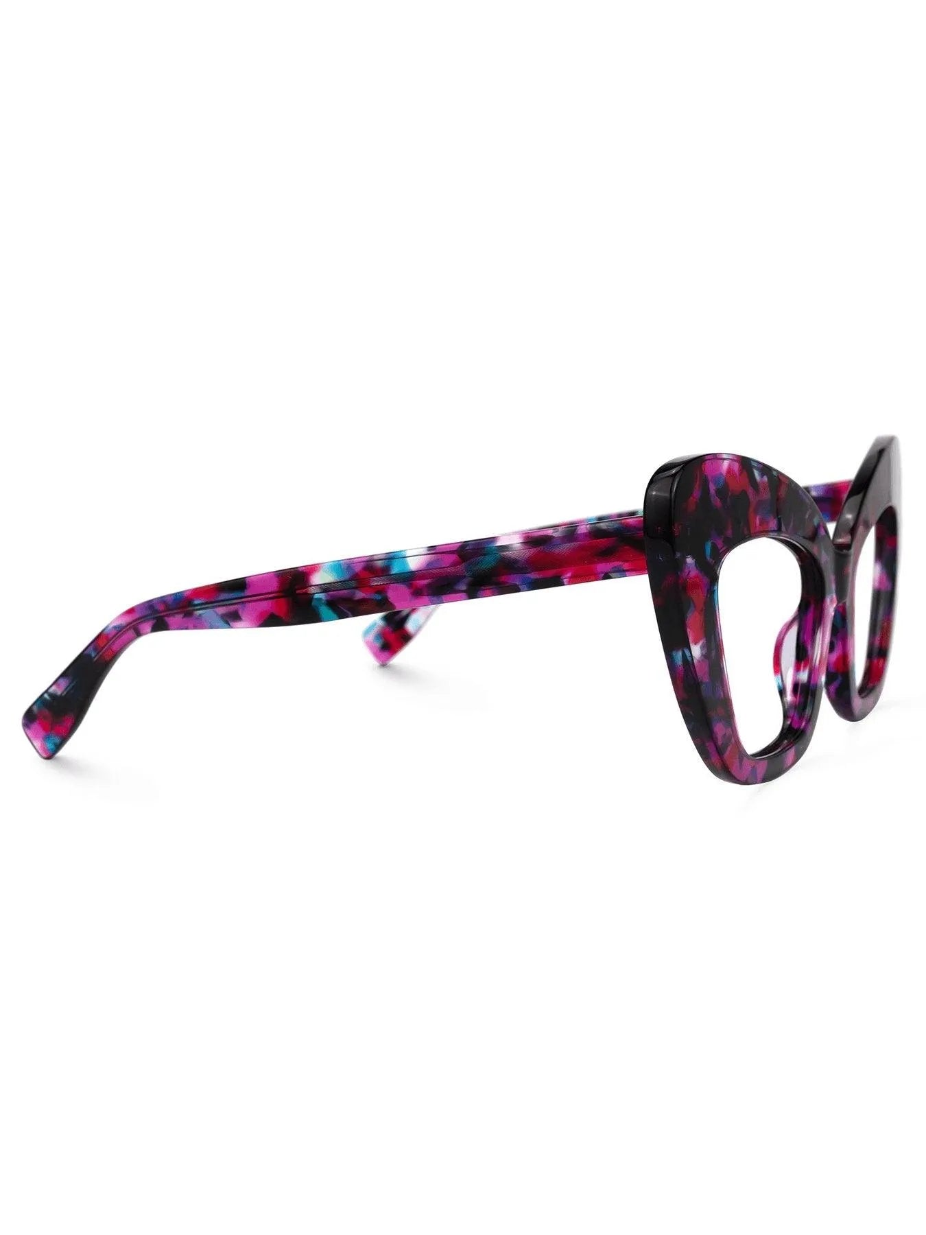 Cat Eye Acetate Eyewear Frames Psychedelic Jewelry Bubble