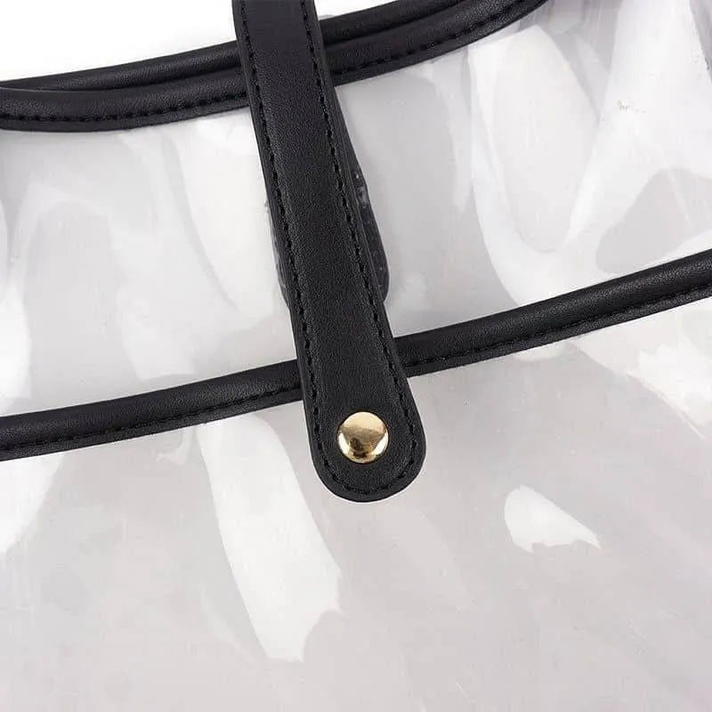 Clear Courier Bag Choose Your Strap Jewelry Bubble