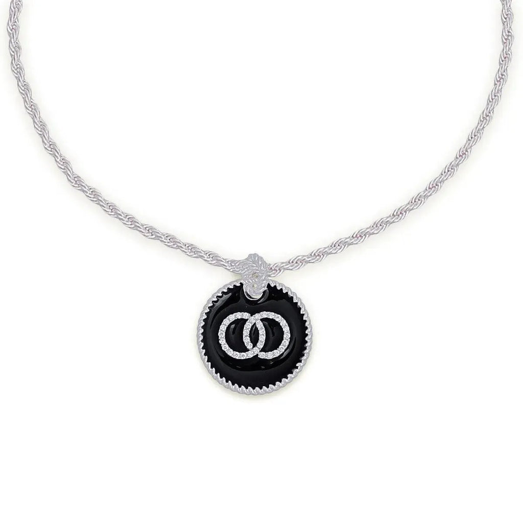 Clear Infinity Silver Necklace: Effortless Elegance - Fashion Jewelry