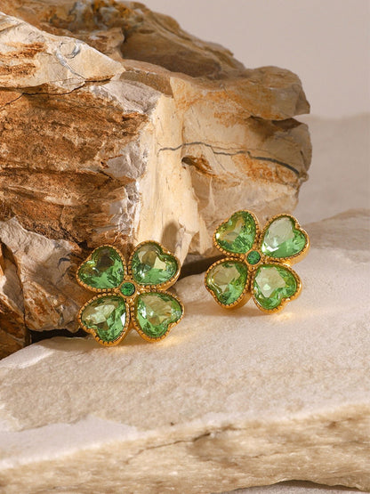 Clover Stud Earrings: Elegant Jewelry for Every Occasion Trendsi