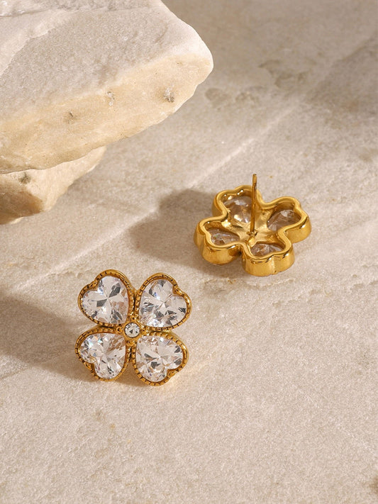 Clover Stud Earrings: Elegant Jewelry for Every Occasion Trendsi