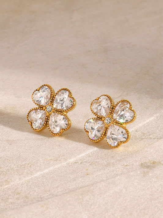 Clover Stud Earrings: Elegant Jewelry for Every Occasion Trendsi