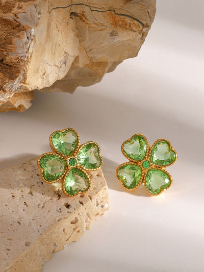 Clover Stud Earrings: Elegant Jewelry for Every Occasion Trendsi