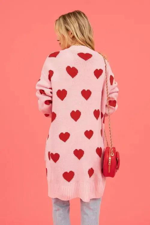 Cozy Open-Front Cardigan: Cute Patterns for Fashionable Women
