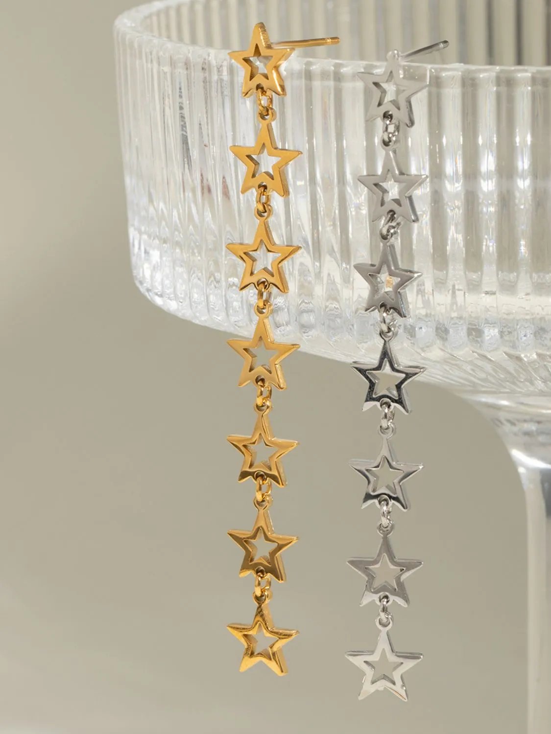Dazzling Star Cutout Earrings: Elevate Your Style