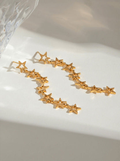 Dazzling Star Cutout Earrings: Elevate Your Style Trendsi