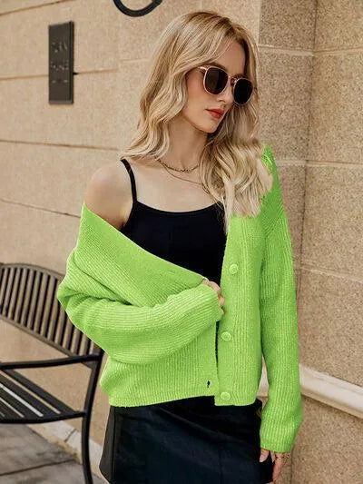 Discover Versatile Dropped Shoulder Cardigan for Women Jewelry Bubble