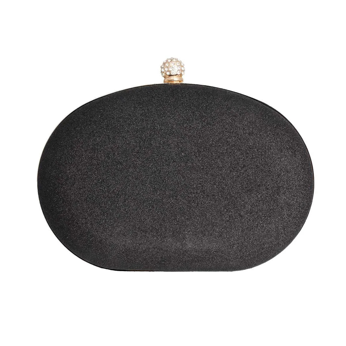 Discover the Must-Have Black Crystal Clutch Bag for Women Jewelry Bubble