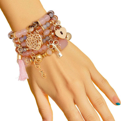 Discover the Trendiest Blush Bead and Charm Bracelets Today Jewelry Bubble