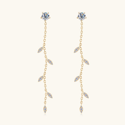 Elegant Moissanite Dangle Earrings Jewelry Bubble