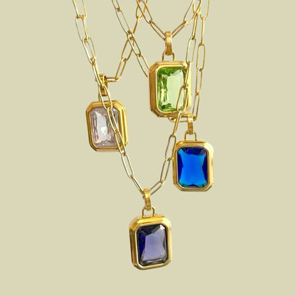 Elevate Your Elegance with the Exquisite Zircon Geometrical Pendant Necklace for Women Jewelry Bubble