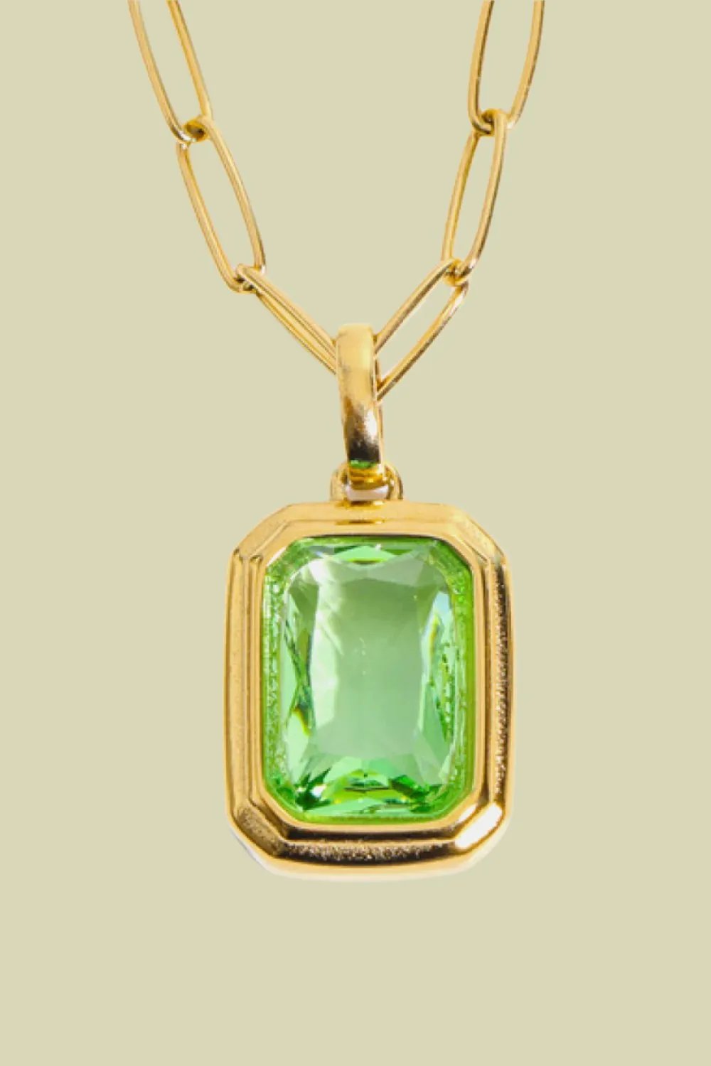 Elevate Your Elegance with the Exquisite Zircon Geometrical Pendant Necklace for Women