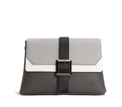 Emily - Grey Crossbody/Clutch Bag Jewelry Bubble