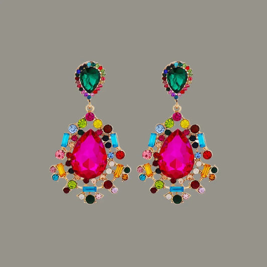 Enhance Style Stunning Multicolor Dangle Earrings Trendsi