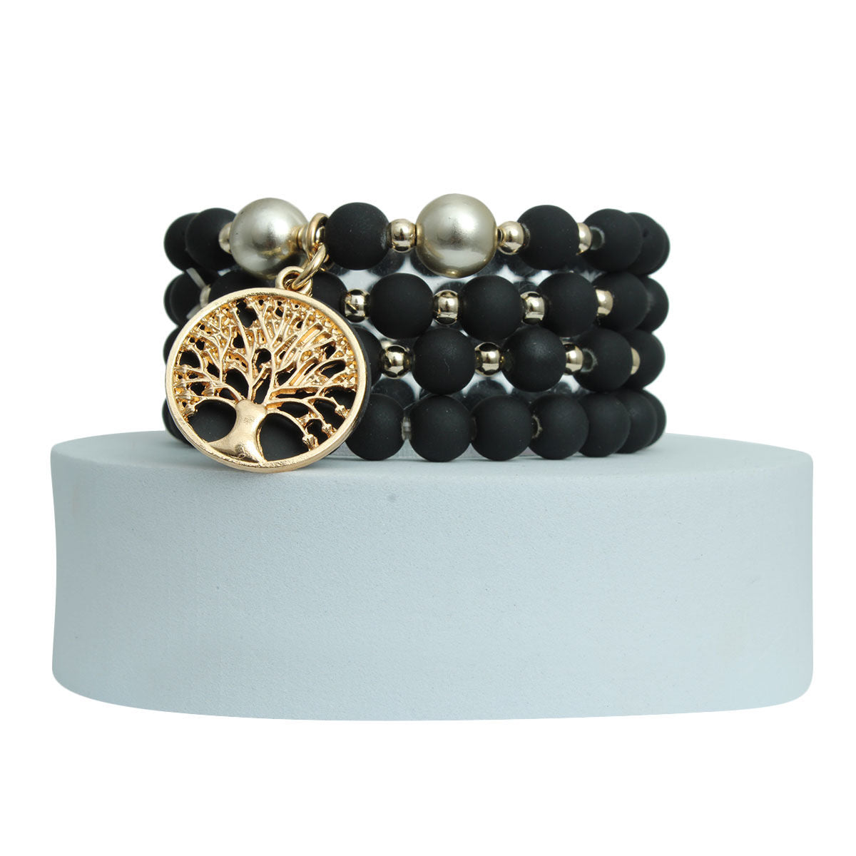 Exquisite Black Bracelet Set: Elegance Redefined for Women Jewelry Bubble