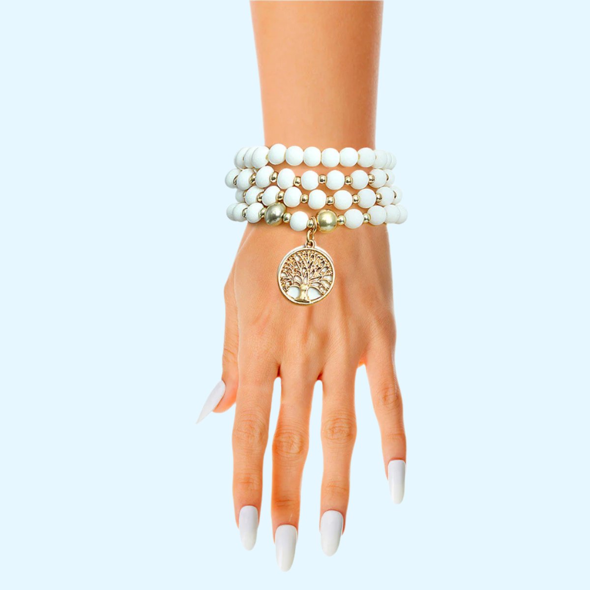 Exquisite White Bracelet Set: Elegance Redefined for Women Jewelry Bubble