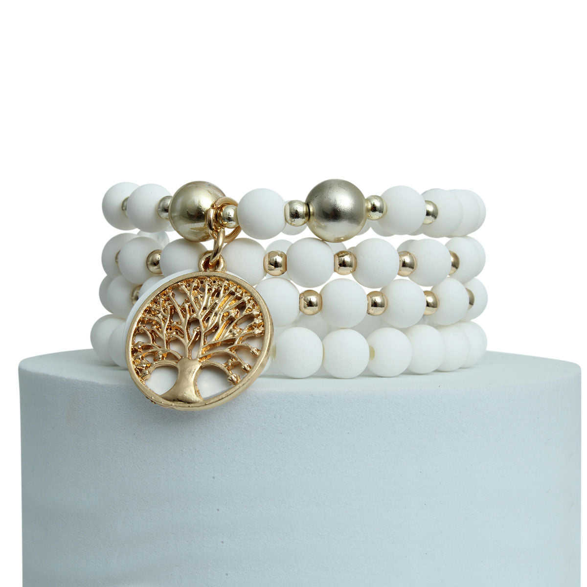 Exquisite White Bracelet Set: Elegance Redefined for Women Jewelry Bubble