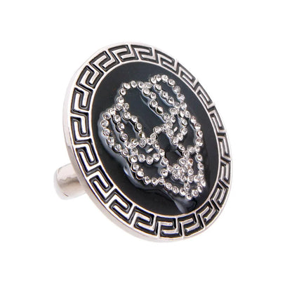 Eye-Catching Tiger Silver Fashion Ring for Women Pinktown