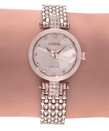 Facet Strass Swiss Ladies Watch J5.635.S Jewelry Bubble