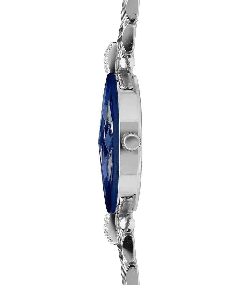 Facet Strass Swiss Ladies Watch Steel Blue J5.703.M