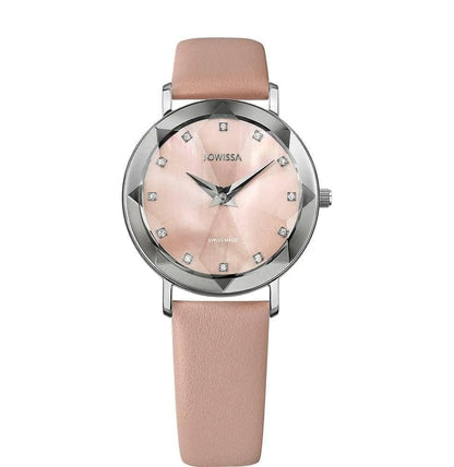 Facet Swiss Ladies Watch J5.605.M Jewelry Bubble