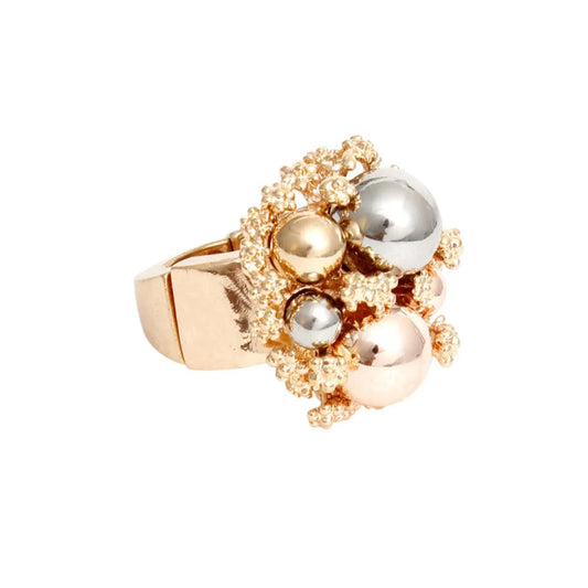 Fashion Jewelry: Bauble Cluster Cocktail Ring for Women Jewelry Bubble