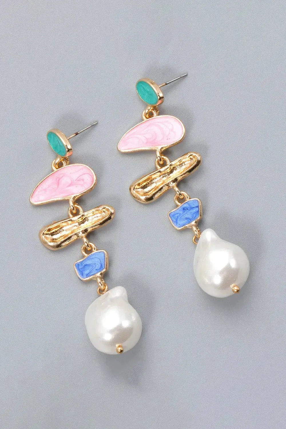 Fashion Jewelry: Multi Design Drop & Dangle Baroque Pearl Earrings