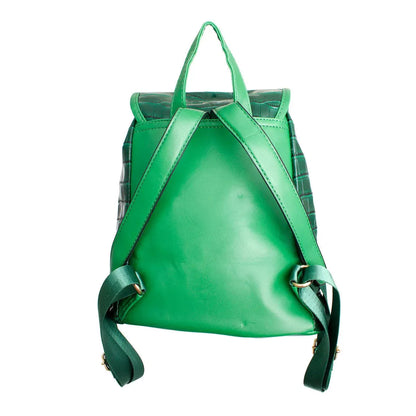 Fashionable Green Backpack: Perfect Travel Carry-Ons & Everyday Bag for Women Jewelry Bubble