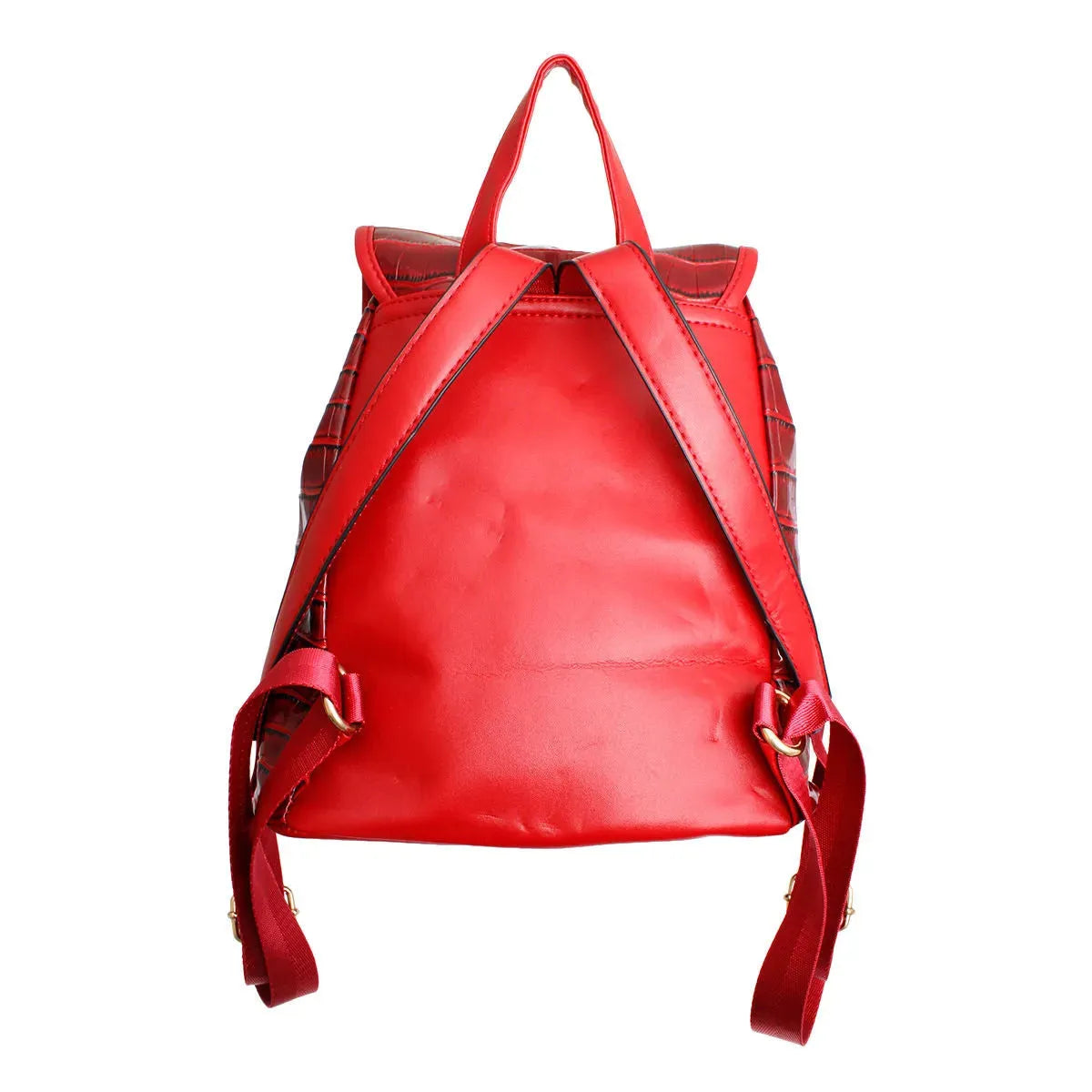 Fashionable Red Backpack: Perfect Travel Carry-Ons & Everyday Bag for Women Jewelry Bubble