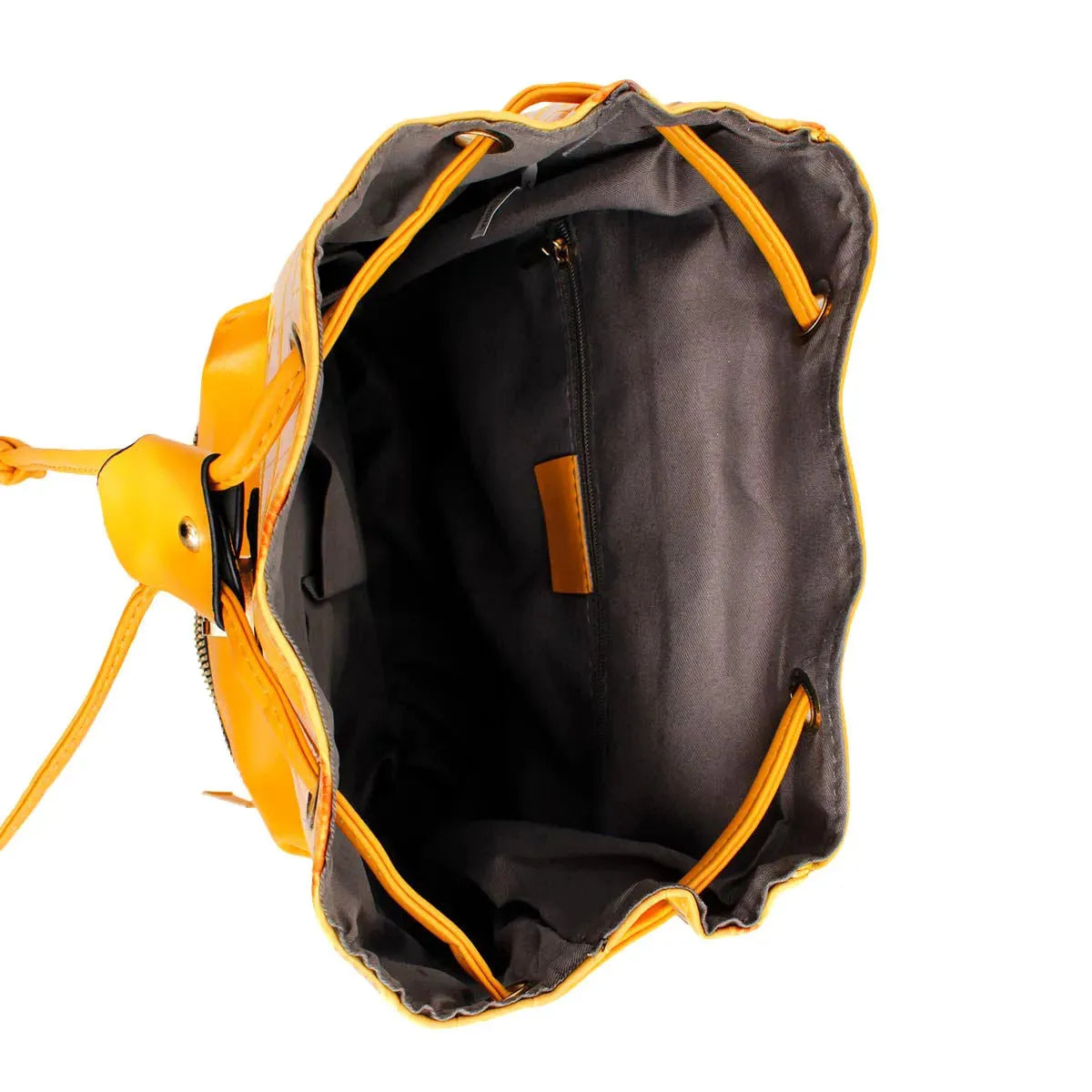 Fashionable Yellow Backpack: Perfect Travel Carry-Ons & Everyday Bag for Women Jewelry Bubble