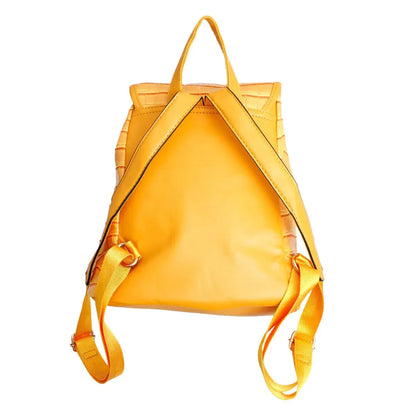 Fashionable Yellow Backpack: Perfect Travel Carry-Ons & Everyday Bag for Women Jewelry Bubble