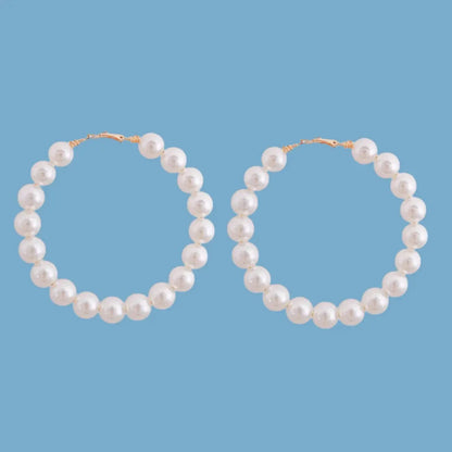 Faux Pearl Hoops: Add Glamour and Wow to Your Look Jewelry Bubble