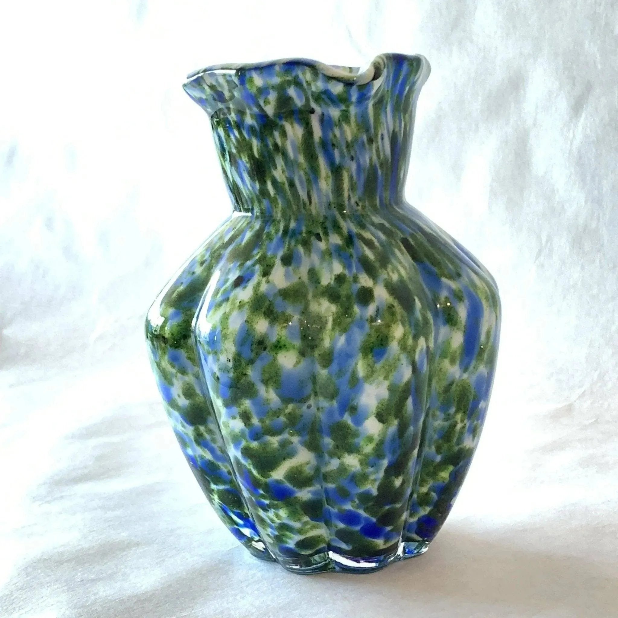 Fenton Art Glass Vessel of Gems Pitcher