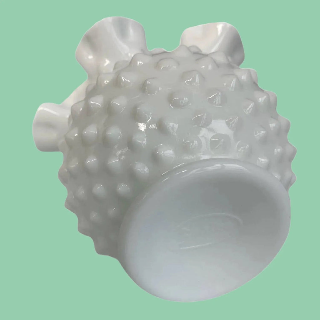 Fenton Rose Bowl Glass