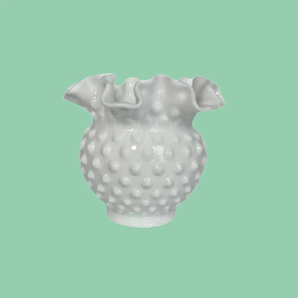 Fenton Rose Bowl Glass