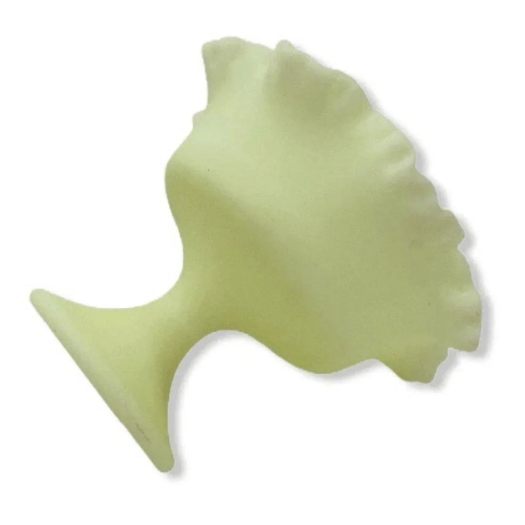 Fenton Satin Glass Ruffled Pedestal Vintage Compote