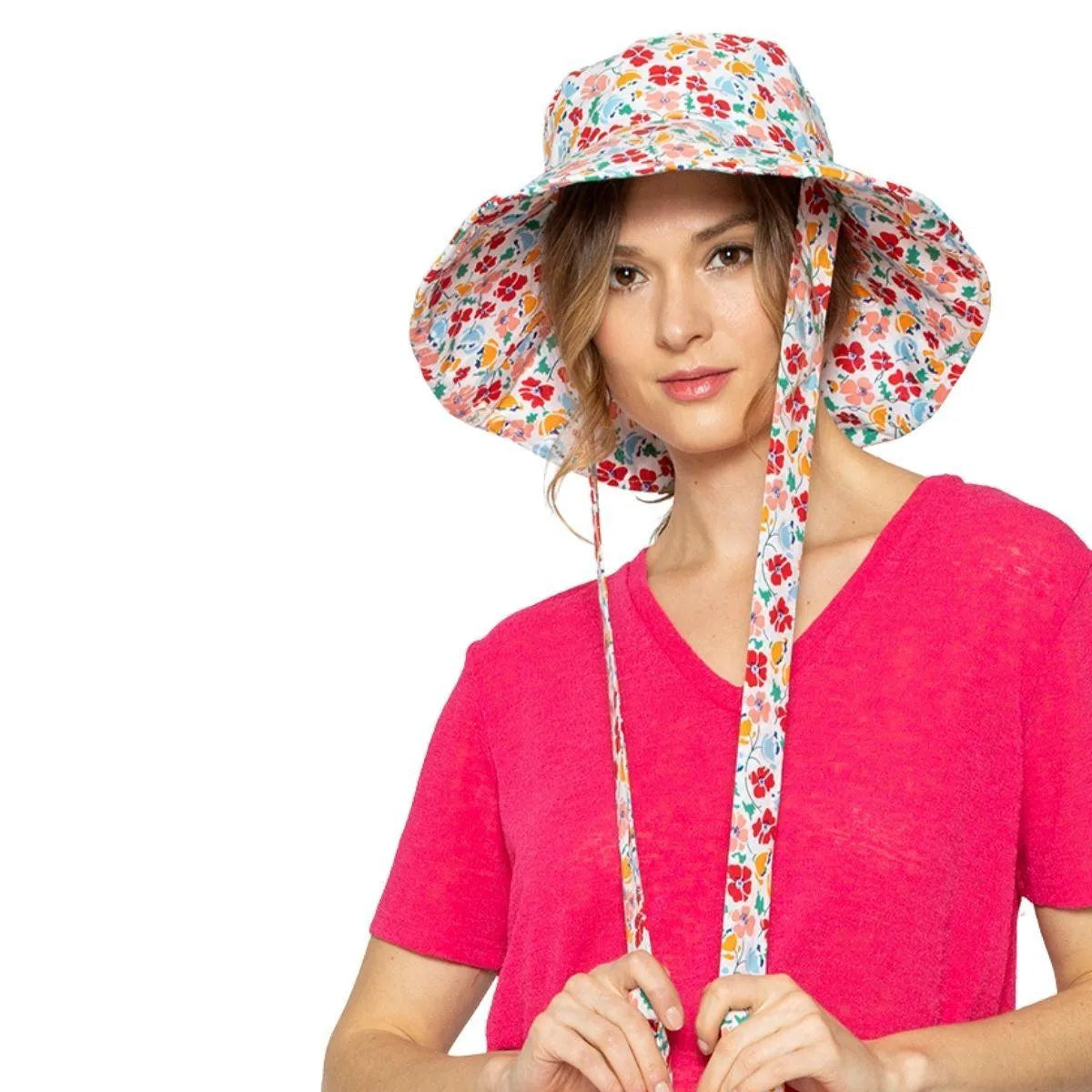 Floribunda Summer Bucket Hat Jewelry Bubble