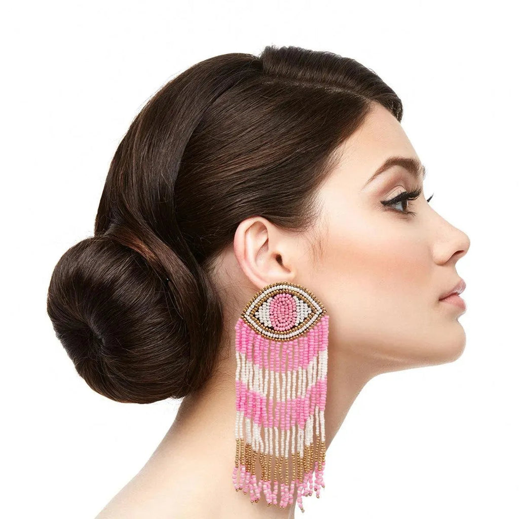 Get Protected in Style with Evil Eye Earrings - Shop Now!