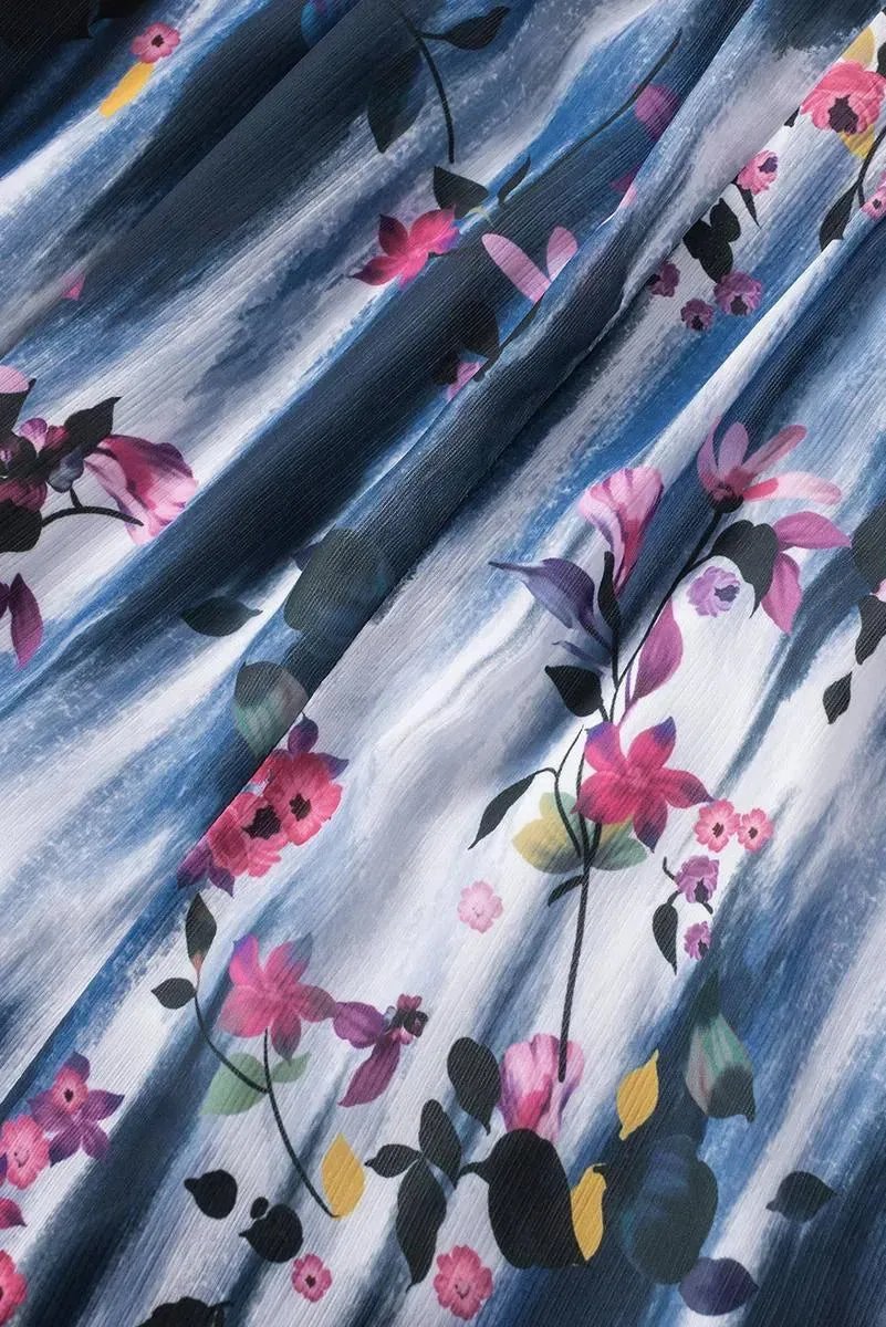 Get Ready to Blossom in Your Flutter Sleeve Plus size Mini Dress!