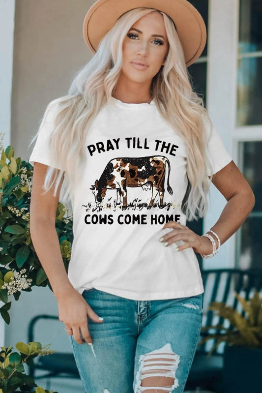 Get Your Pray Till The Cows Come Home Tee - Shop Now! Jewelry Bubble