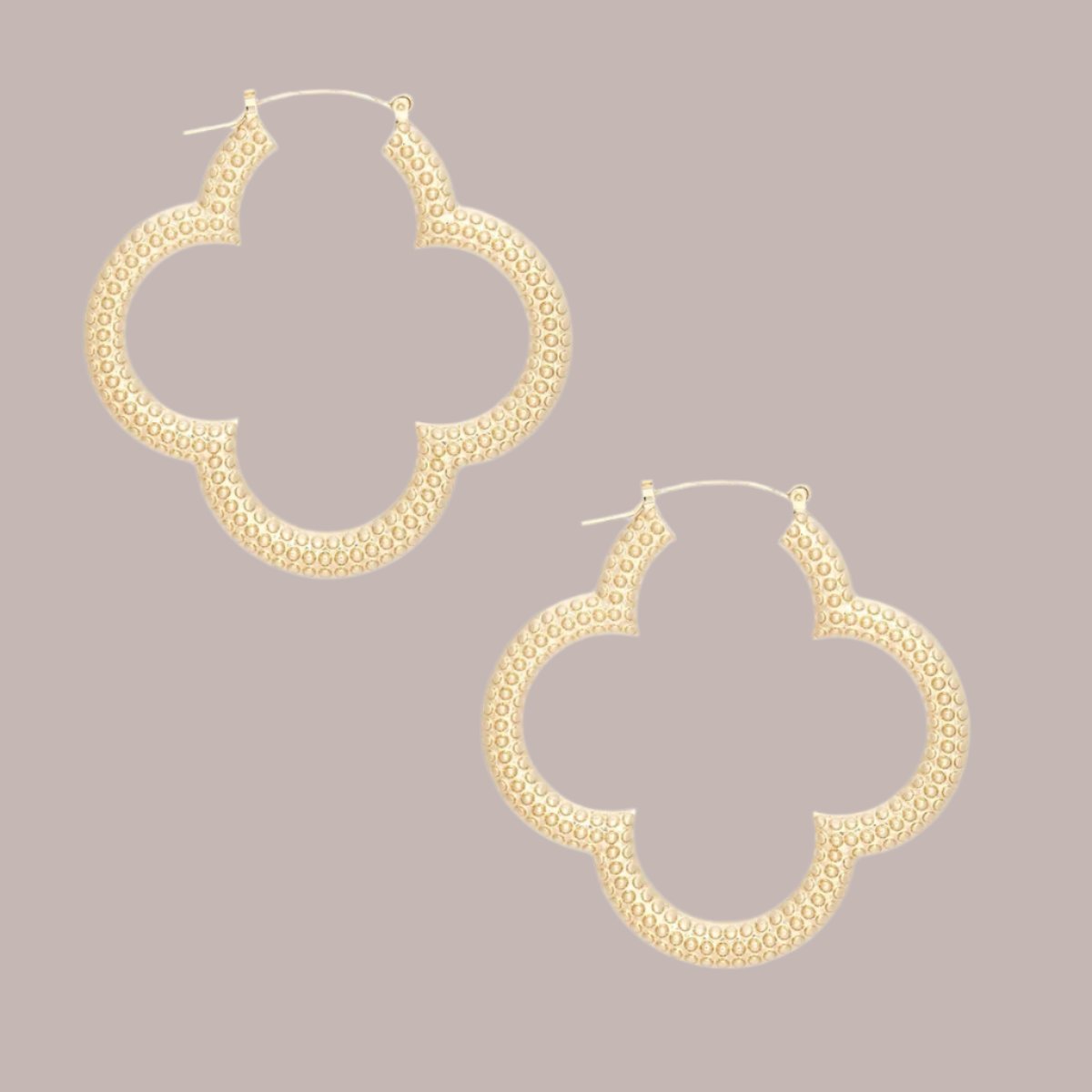 Glamorous Gold Hoop Earrings - Embrace Elegance Jewelry Bubble